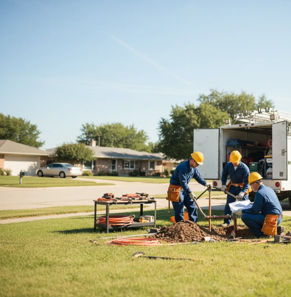 Sewer Line Repair in Knox City, TX